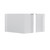 EverPanel 10'3" x 10'6" x 7' L-Shaped Wall Kit w/ Door - Marble Gray SoundSorb With White Trim