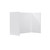 EverPanelÂ® 10' x 4'3" x 8' Trade Show Booth Kit - Light Blue SoundSorbª With White Frame