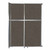 Operable Wall™ Sliding Room Divider 6'10" x 10'3/4" Mocha Fabric - Black Trim