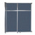 Operable Wall™ Sliding Room Divider 6'10" x 8'5-1/4" Ocean Fabric - Black Trim