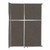 Operable Wall™ Sliding Room Divider 6'10" x 10'3/4" Mocha Fabric - White Trim