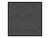 Portable and Acoustic Partition Hush Panelª Configurable Cubicle Partition 4' x 4' Cloud Gray Fabric Black Trim