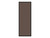 Portable and Acoustic Partition Hush Panelª Configurable Cubicle Partition 2' x 6' Mocha Fabric Black Trim
