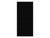 Portable and Acoustic Partition Hush Panelª Configurable Cubicle Partition 3' x 6' Black Fabric Black Trim