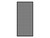 Portable and Acoustic Partition Hush Panelª Configurable Cubicle Partition 3' x 6' Charcoal Gray Fabric Black Trim