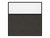 Portable and Acoustic Partition Hush Panelª Configurable Cubicle Partition 6' x 6' W/ Window Mocha Fabric Frosted Window Black Trim
