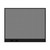 Configurable Acoustic Cubicle Partition Electric Hush Panel‚ 5' x 4' Charcoal Gray Fabric Black Trim
