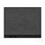 Configurable Acoustic Cubicle Partition Electric Hush Panel‚ 5' x 4' Cloud Gray Fabric Black Trim