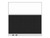 Configurable Acoustic Cubicle Partition Electric Hush Panel‚Äö√ë¬¢ 6' x 6' W/Window Black Fabric Clear Window White Trim