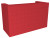 EverBlock Bar & Counter Kit - 6' Classic Bar - Red