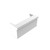 EverBlock Bar & Counter Kit - 8' Cantilever Bar - White