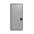 Room Divider 360 / StraightWall Door, 6' x 33", Classic Gray Fabric