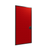 Room Divider 360 / StraightWall Door, 6' x 33", Red Fabric