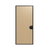 Room Divider 360 / StraightWall Door, 6' x 33", Beige SoundSorb
