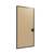 Room Divider 360 / StraightWall Door, 6' x 33", Beige SoundSorb