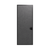 Room Divider 360 / StraightWall Door, 6'10" x 33", Dark Gray SoundSorb