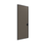 Room Divider 360 / StraightWall Door, 7'6" x 33", Mocha Fabric