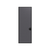 Room Divider 360 / StraightWall Door, 7'6" x 33", Ash Gray Fabric