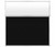 Hush Panel 6'h x 6'w Acoustic Control Black with Frosted Poly (Non-Electric)