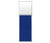 Hush Panel 6'h x 2'w Acoustic Control Blue with Frosted Poly (Non-Electric)
