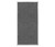 Hush Panel 6'h x 3'w Acoustic Control Dark Gray (Non-Electric)