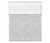 Hush Panel 6'h x 5'w Acoustic Control Marble Gray with Fluted Poly (Non-Electric)