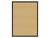 Hush Panel 4'h x 3'w Acoustic Control Beige (Non-Electric) with Matte Black Frame
