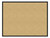 Hush Panel 4'h x 5'w Acoustic Control Beige (Non-Electric) with Matte Black Frame