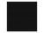Hush Panel 4'h x 4'w Acoustic Control Black (Non-Electric) with Matte Black Frame