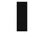 Hush Panel 6'h x 2'w Acoustic Control Black (Non-Electric) with Matte Black Frame