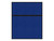 Hush Panel 6'h x 5'w Acoustic Control Blue (Non-Electric) with Matte Black Frame