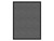 Hush Panel 4'h x 3'w Acoustic Control Dark Gray (Non-Electric) with Matte Black Frame