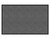 Hush Panel 4'h x 6'w Acoustic Control Dark Gray ONE PIECE (Non-Electric) with Matte Black Frame