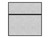 Hush Panel 6'h x 6'w Acoustic Control Marble Gray (Non-Electric) with Matte Black Frame