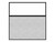 Hush Panel 6'h x 6'w Acoustic Control Marble Gray with Clear Poly (Non-Electric) with Matte Black Frame