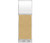 Hush Panel Electrical 6'h x 2'w Acoustic Control Beige with Frosted Poly