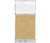 Hush Panel Electrical 6'h x 3'w Acoustic Control Beige with Fluted Poly