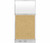 Hush Panel Electrical 6'h x 3'w Acoustic Control Beige with Frosted Poly