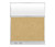 Hush Panel Electrical 6'h x 5'w Acoustic Control Beige with Frosted Poly