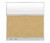 Hush Panel Electrical 6'h x 6'w Acoustic Control Beige with Frosted Poly