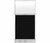 Hush Panel Electrical 6'h x 3'w Acoustic Control Black with Frosted Poly