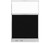 Hush Panel Electrical 6'h x 4'w Acoustic Control Black with Clear Poly