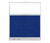 Hush Panel Electrical 6'h x 5'w Acoustic Control Blue with Clear Poly