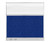 Hush Panel Electrical 6'h x 6'w Acoustic Control Blue with Fluted Poly