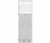 Hush Panel Electrical 6'h x 2'w Acoustic Control Marble Gray with Fluted Poly