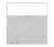 Hush Panel Electrical 6'h x 6'w Acoustic Control Marble Gray with Clear Poly