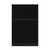 Hush Panel Electrical 6'h x 4'w Acoustic Control Black TWO PIECE with Matte Black Frame