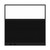Hush Panel Electrical 6'h x 6'w Acoustic Control Black with Clear Poly with Matte Black Frame