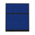 Hush Panel Electrical 6'h x 5'w Acoustic Control Blue with Matte Black Frame