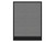 Configurable Acoustic Cubicle Partition Electric Hush Panel 3' x 4' Cloud Gray Woven Woven Fabric Black Trim